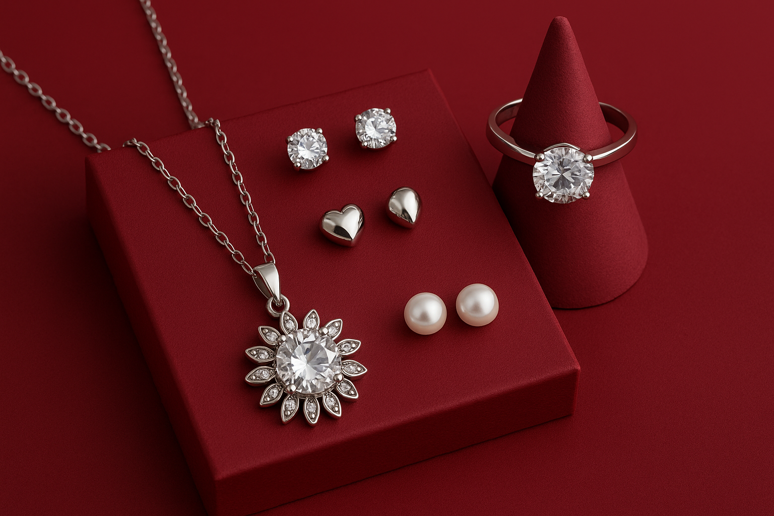 White Crystal Set
