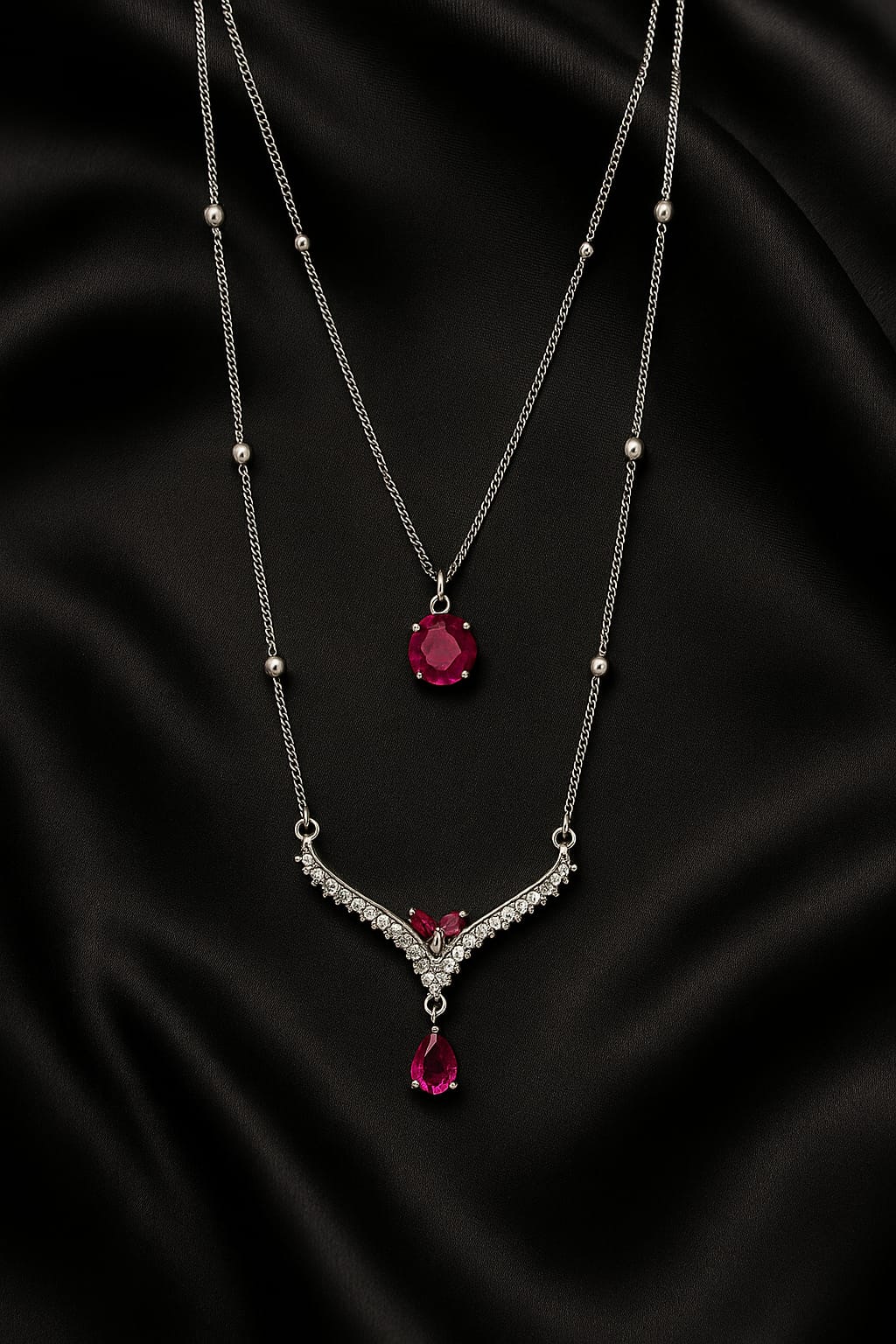 Scarlet Spark Pendant