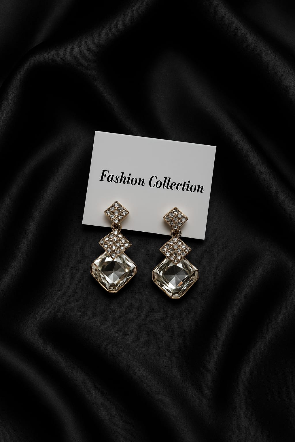 Crystal Drop Earrings