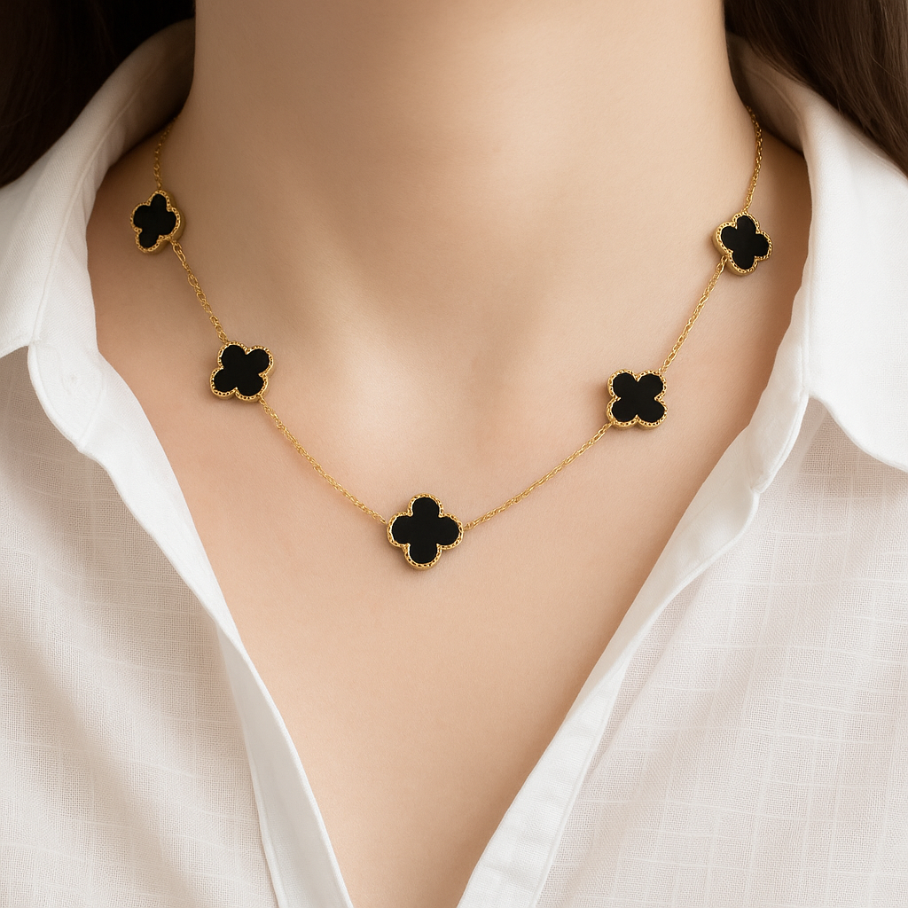 4 LEAF CLOVER NECKLACE