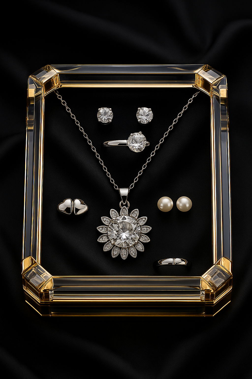 White Crystal Set