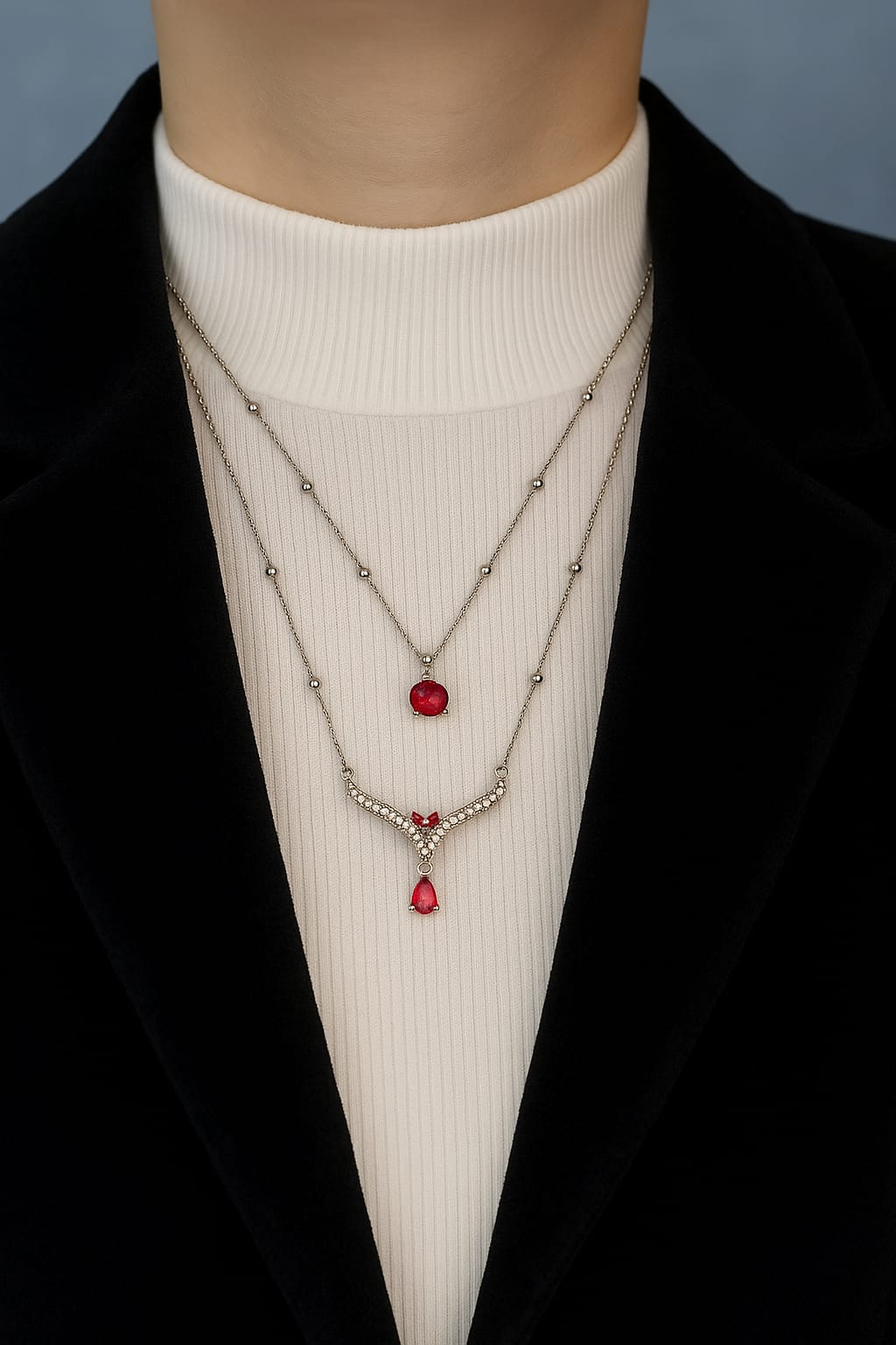 Scarlet Spark Pendant