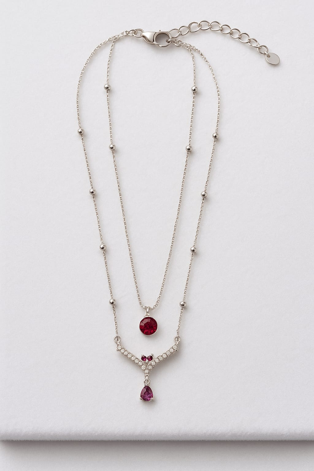 Scarlet Spark Pendant