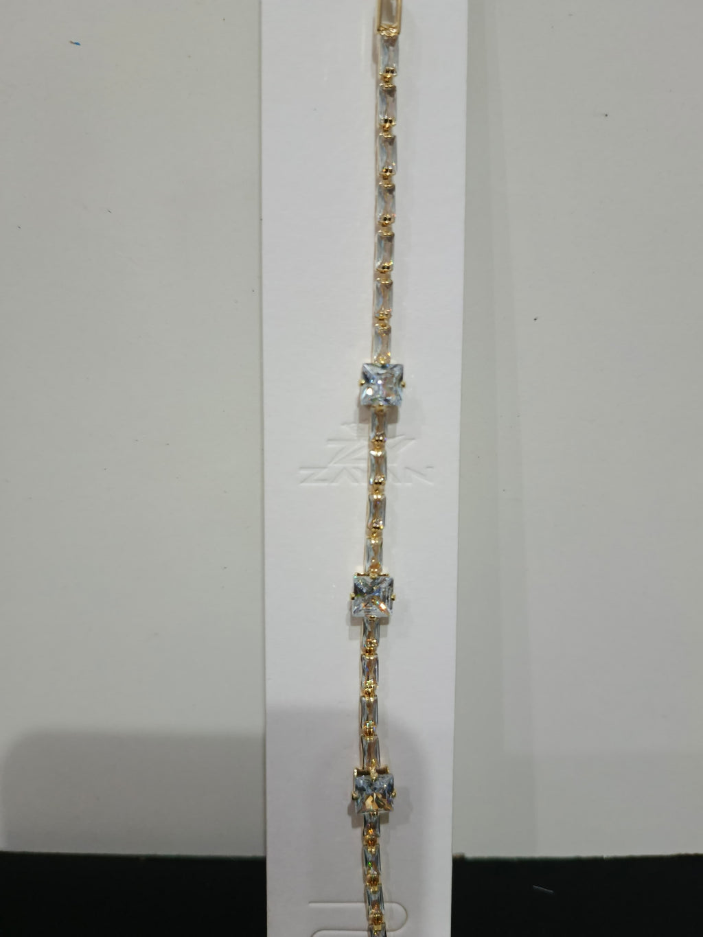 White Charm Bracelet