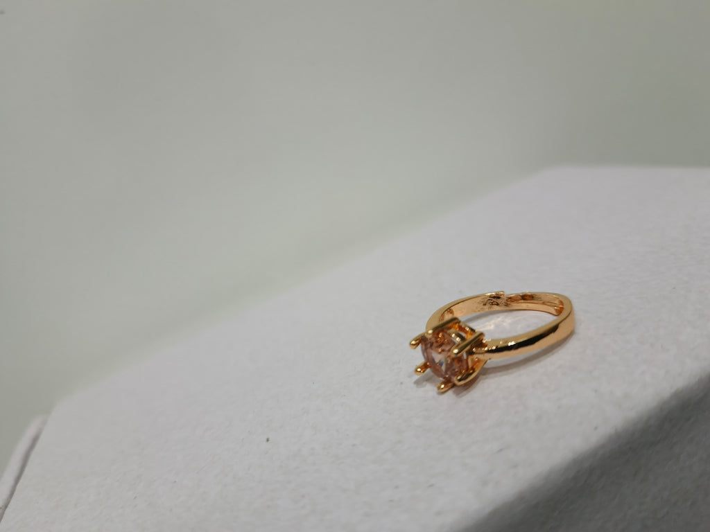 Golden Ember Ring